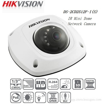 Hikvision 1.3MP IP66 Network Mini Dome Camera IP IR Poe Camera (DS-2CD2512F-IS)